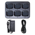 PMNN4476A 6-Way Multi-Unit Charger for Motorola CP Series Radios