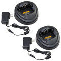 WPLN4137 / WPLN4138 2-Pack Desktop Charger for Motorola CP200, CP200D, CP040 & PR400