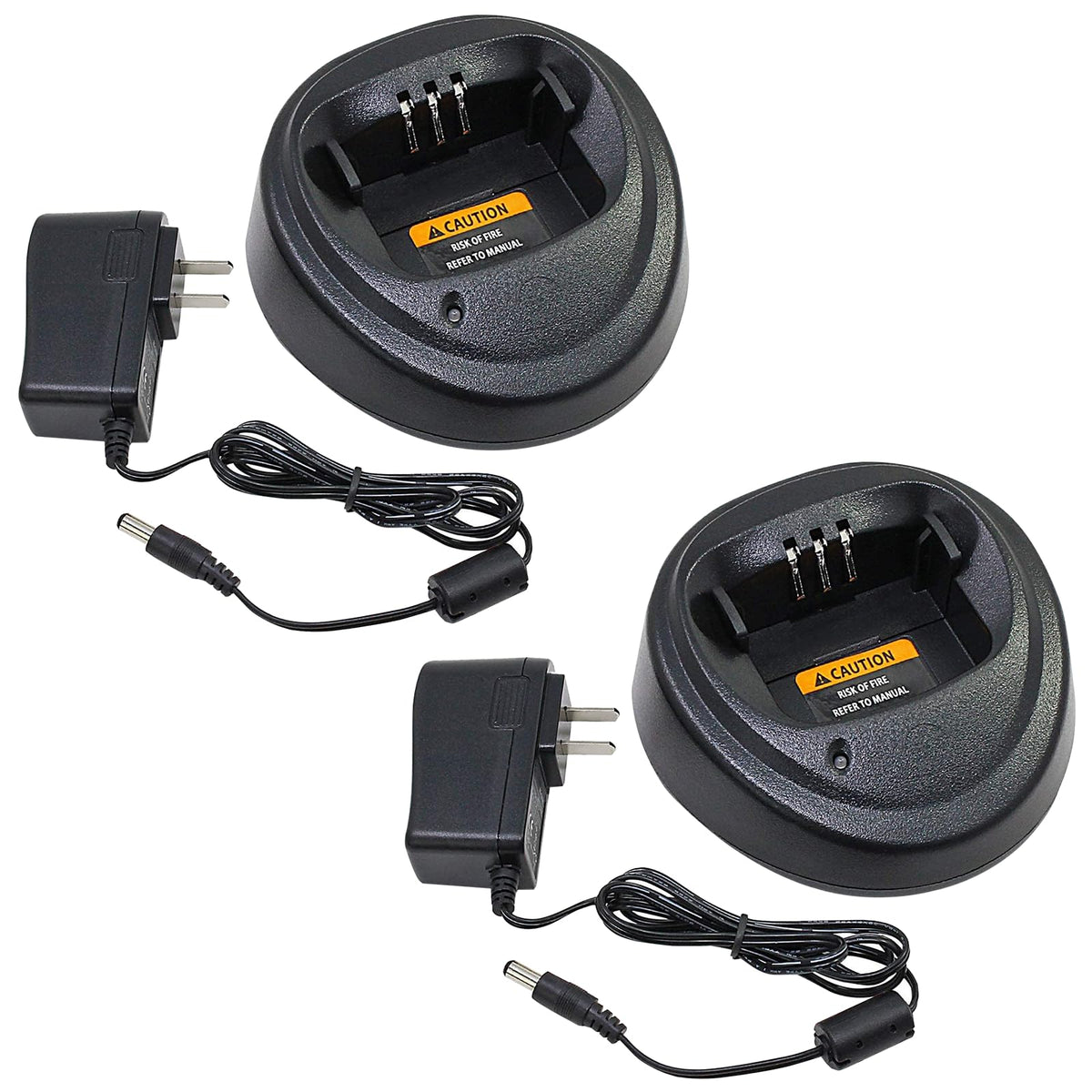 WPLN4137 / WPLN4138 2-Pack Desktop Charger for Motorola CP200, CP200D, CP040 & PR400