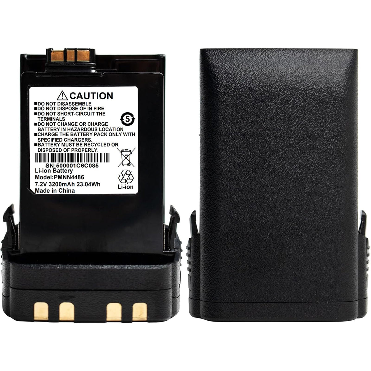 PMNN4486A 7.2V 3200mAh Li-ion Battery for Motorola APX 6000 / 7000 / 8000 (with Belt Clip)