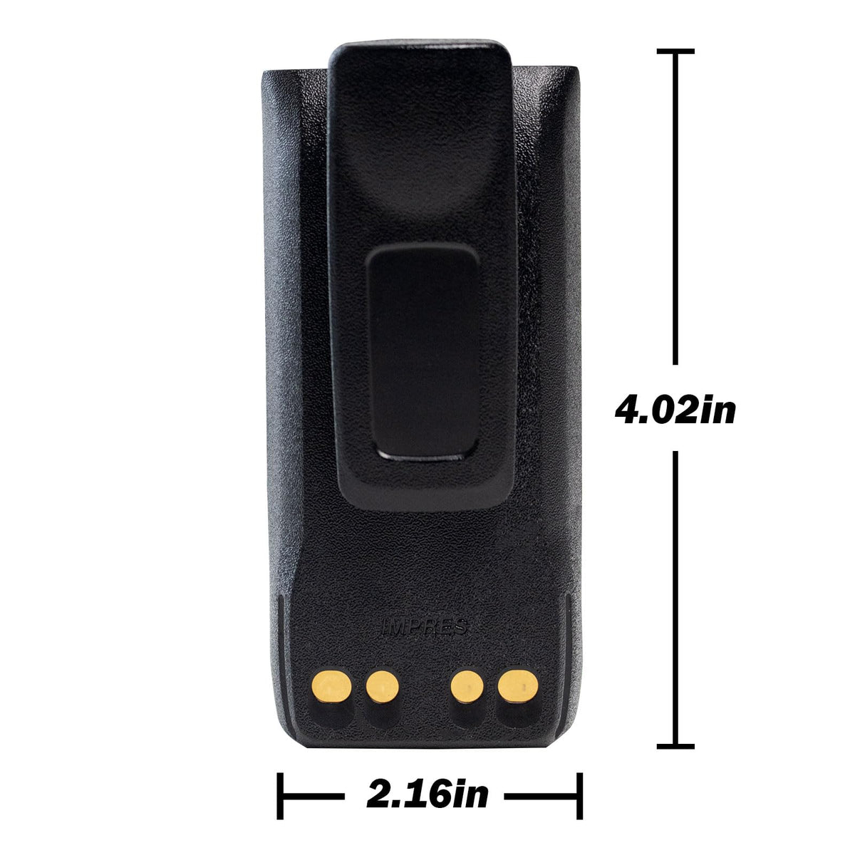 PMNN4807A / PMNN4809A 7.2V 3000mAh Li-ion Battery with Belt Clip for Motorola MOTOTRBO R7, R7A