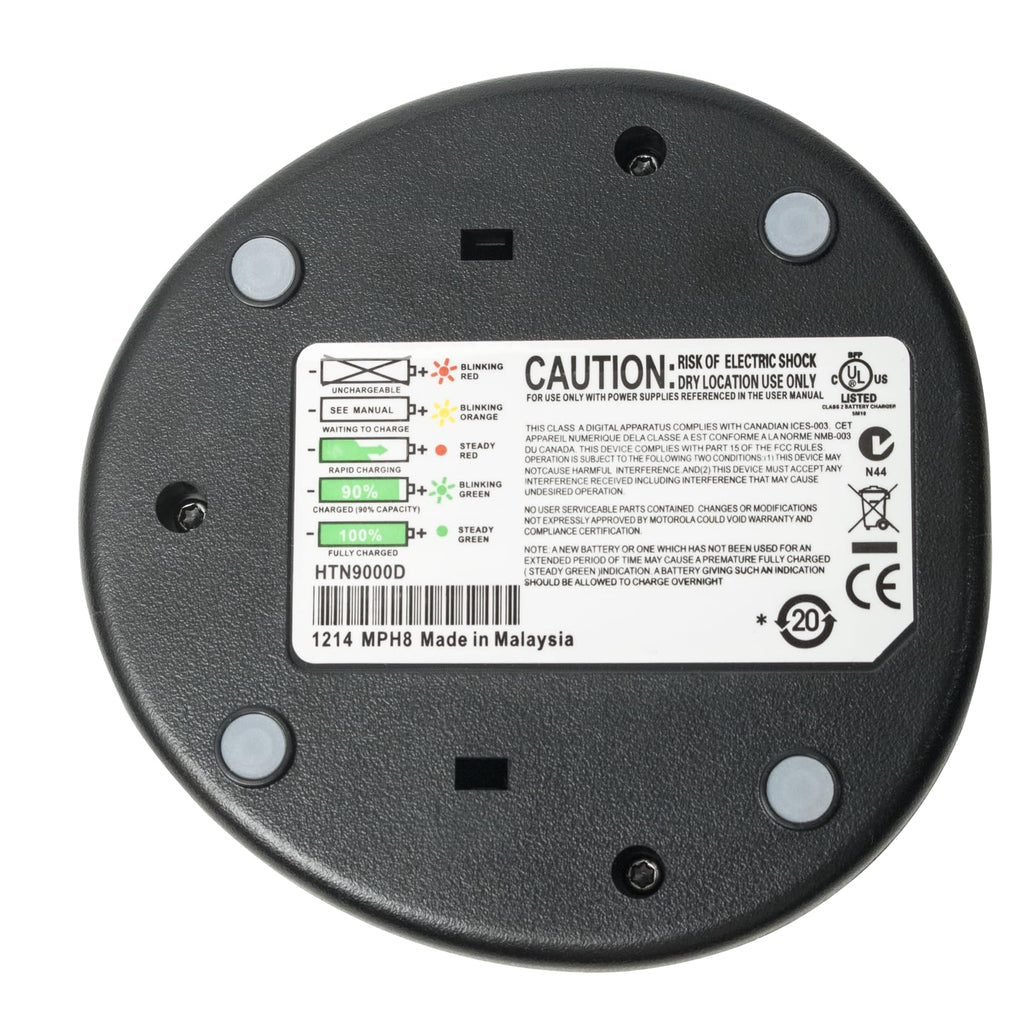 HTN9000 / WPLN4107 Rapid Desktop Charger for Motorola HT750, HT1250, PR860 & GP328