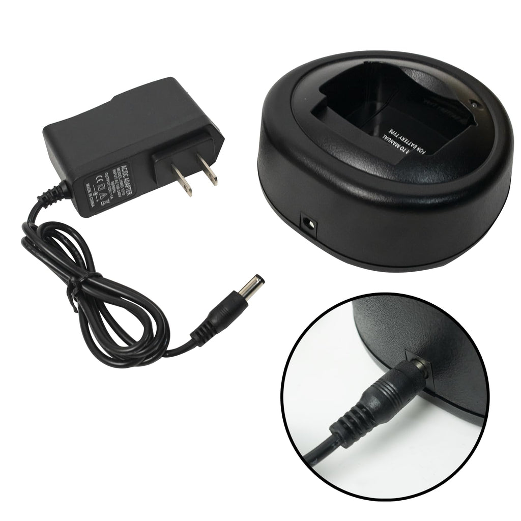 HTN9000 / WPLN4107 Rapid Desktop Charger for Motorola HT750, HT1250, PR860 & GP328