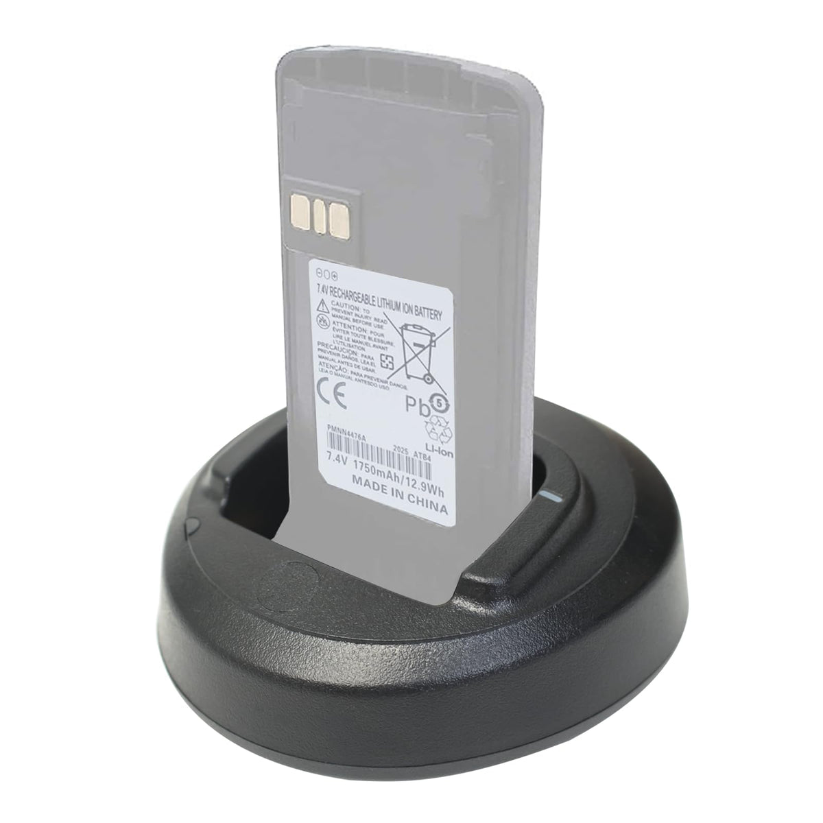 PMLN5398A Rapid Single-Unit Desktop Charger with AC Adapter for Motorola CP185, CP100d, CP1300, EP350 (PMLN5228A)